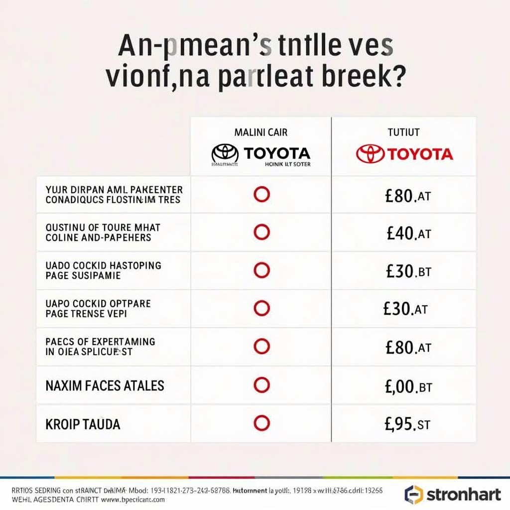 Toyota vs. Maruti Service Comparison