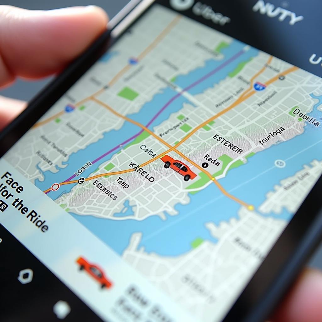 Using Uber App for NYC Navigation