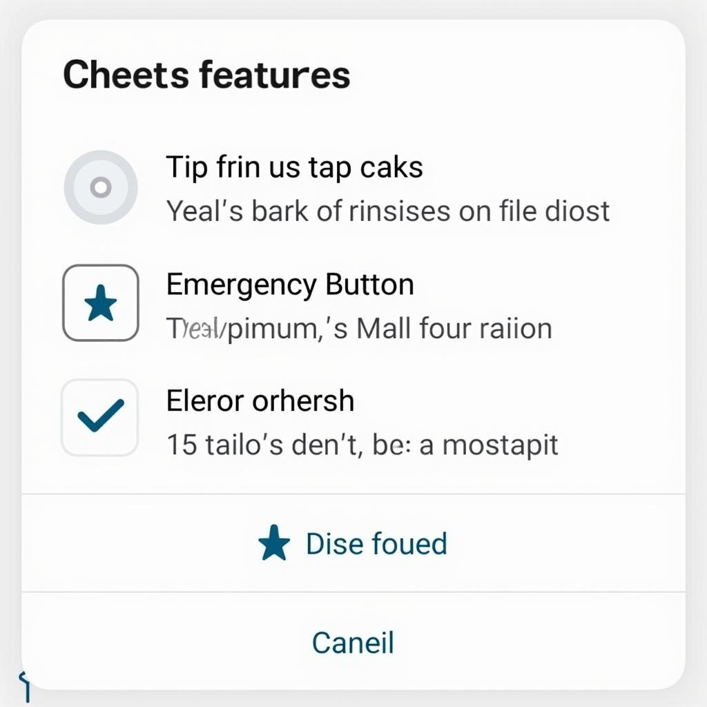 Uber Safety Features Displayed in the App