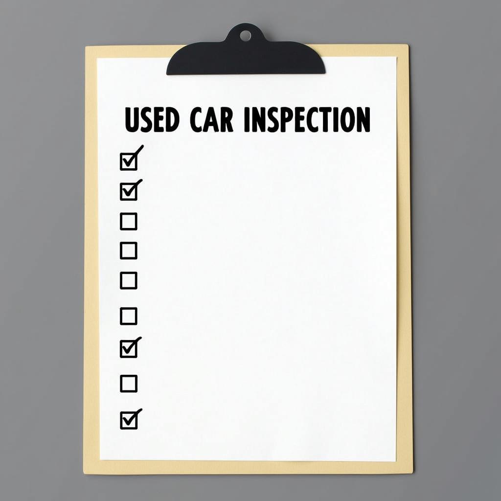 Used Car Inspection Checklist