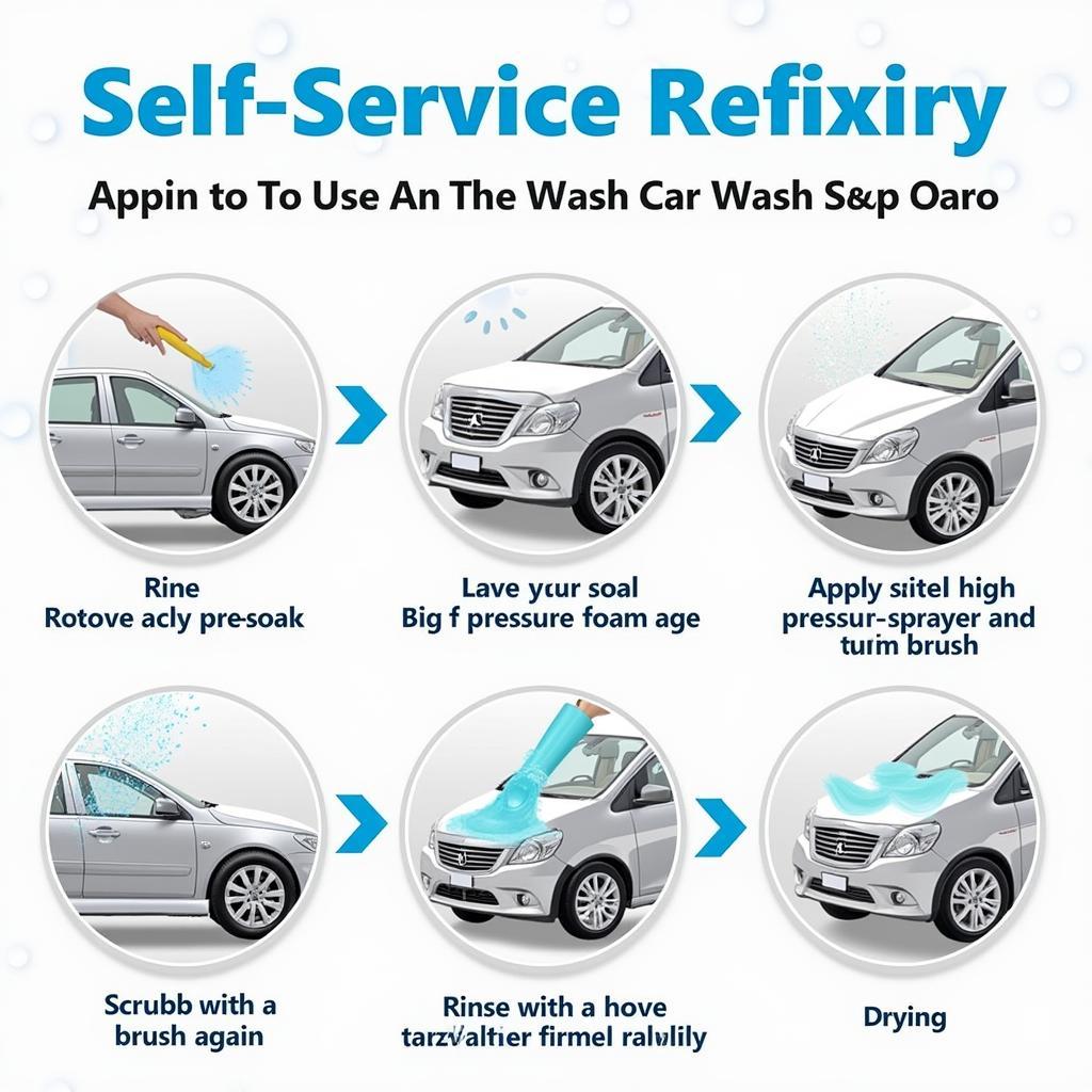 Using self-service car wash soap effectively