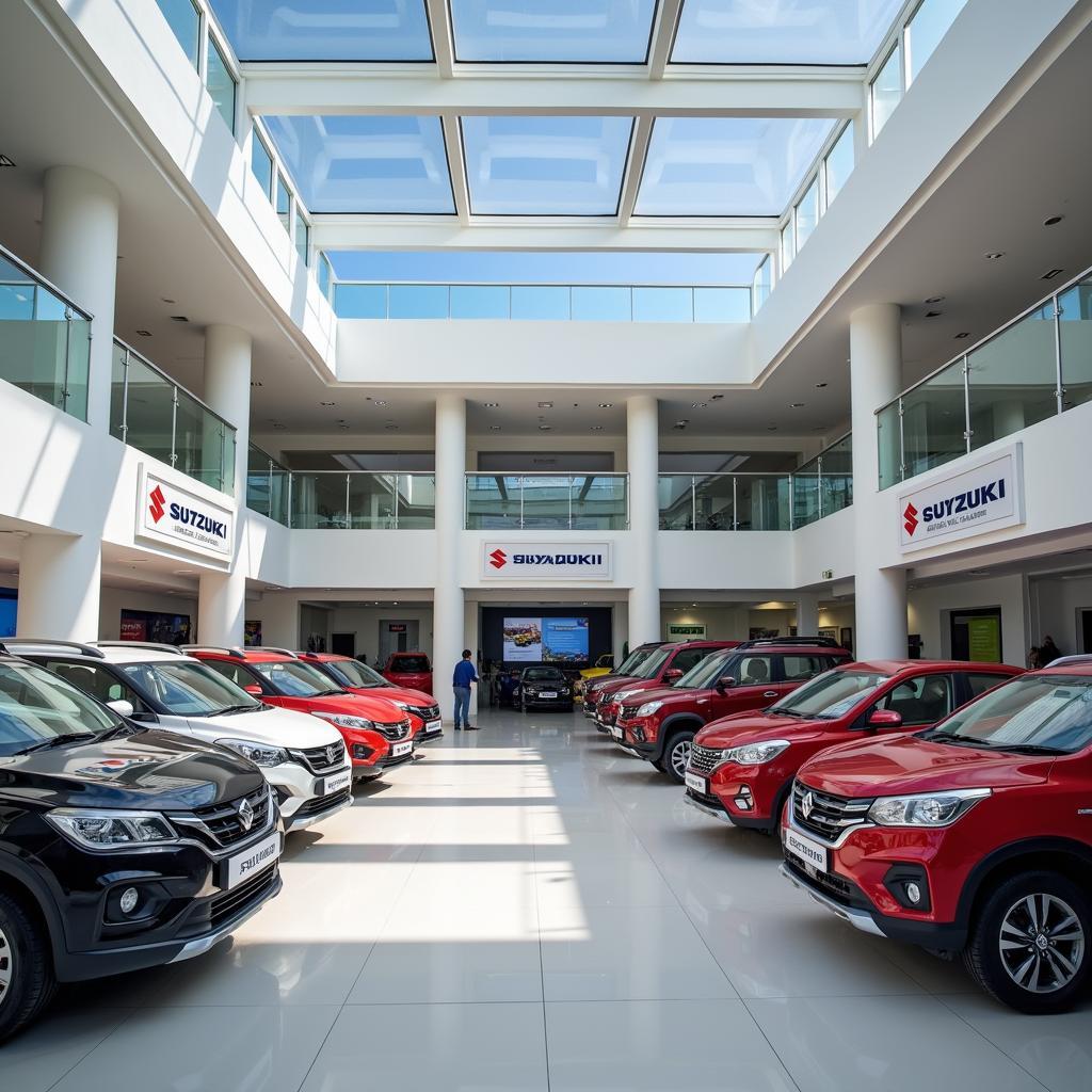 Modern and Spacious Maruti Suzuki Showroom in Malakpet