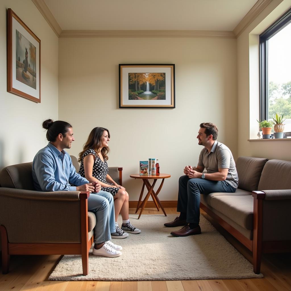 Comfortable Waiting Area at Vishnu Car Service