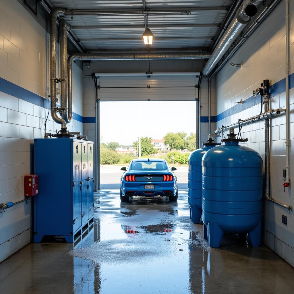 Water Reclamation System in a Car Wash