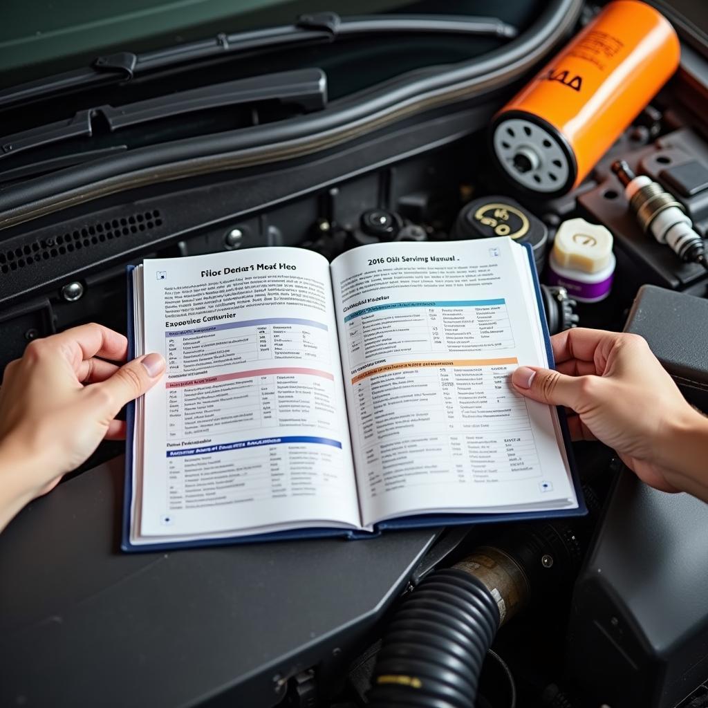 2016 Car Service Mileage Guide - Oil Change, Filter Replacement, and More