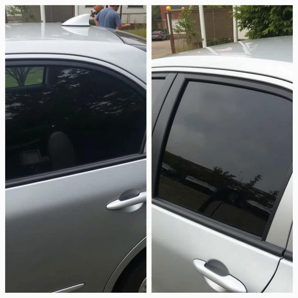 3M Car Service Window Tinting Installation