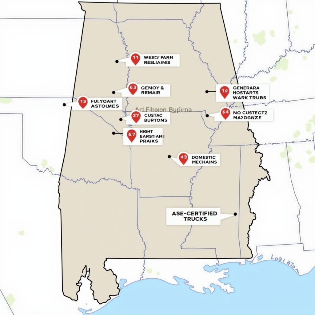 Car Service Locations Across Alabama