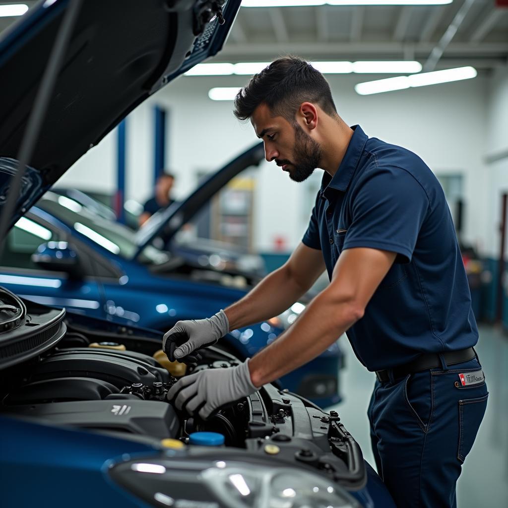 Aliganj car service centre repair work