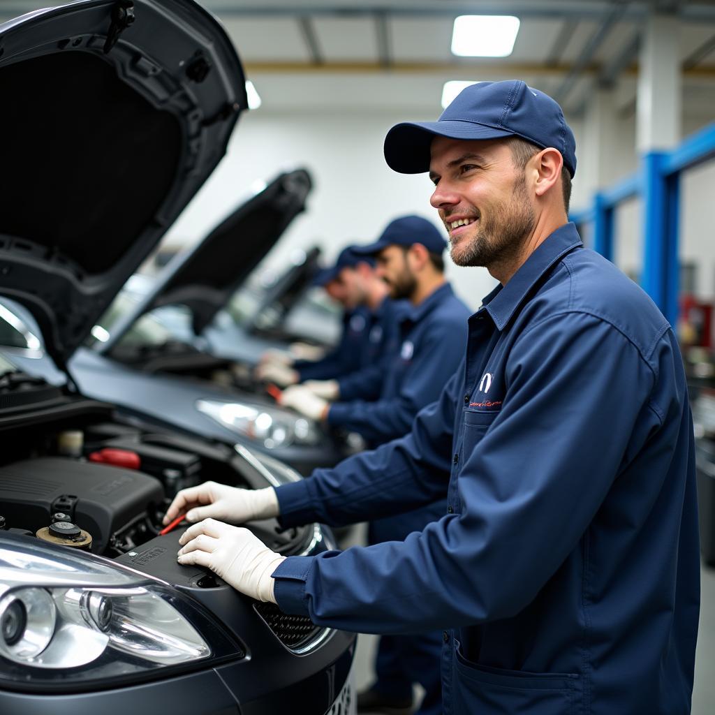 Certified Technicians at Anand Car Service