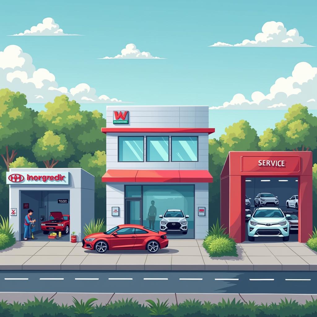 Arjangarh Car Service Center Options: Independent Garage, Authorized Dealership, Multi-Brand Service Center