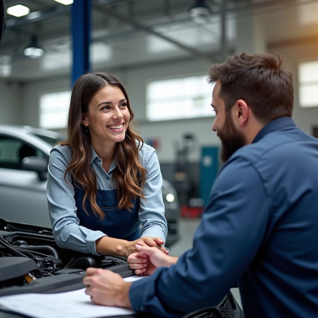 Asking Questions at a Car Service Center: Ensuring Quality and Transparency