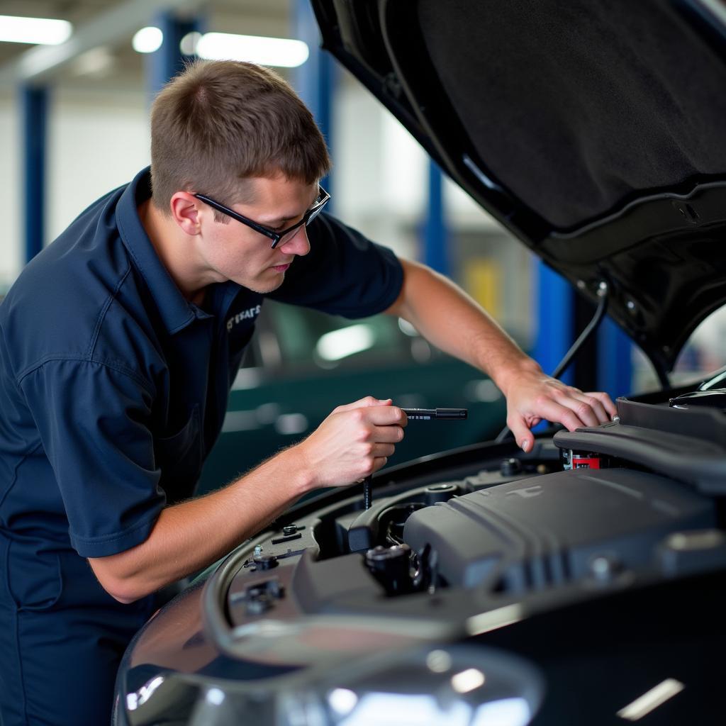 Experienced Mechanic Performing Car Service in Aylesbury