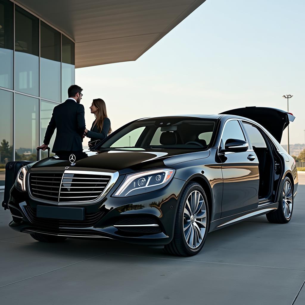 Luxury Sedan Car Service Bakersfield to LAX