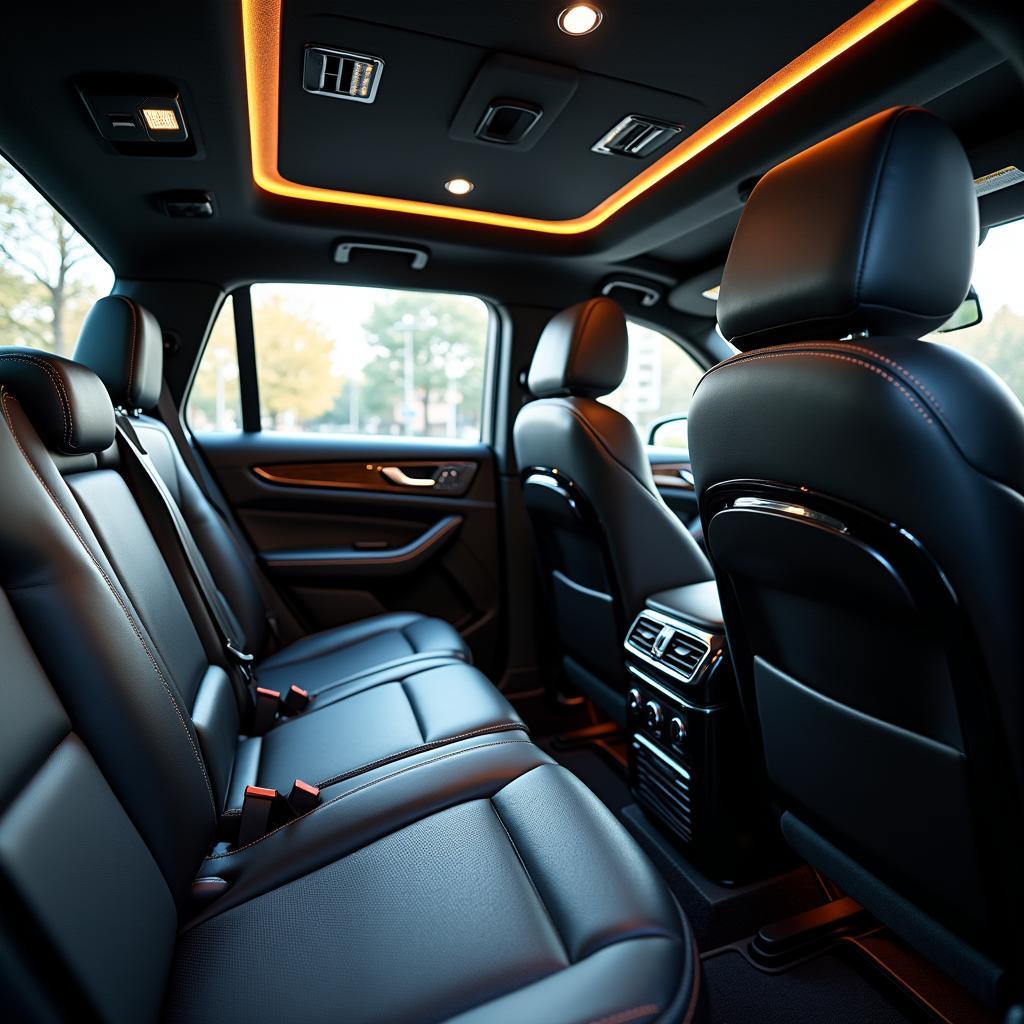 Baltimore Car Service Luxurious Interior