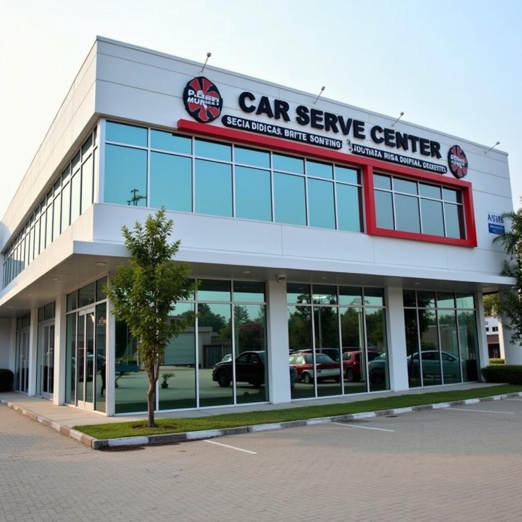 Banjara Hills Car Service Center Exterior