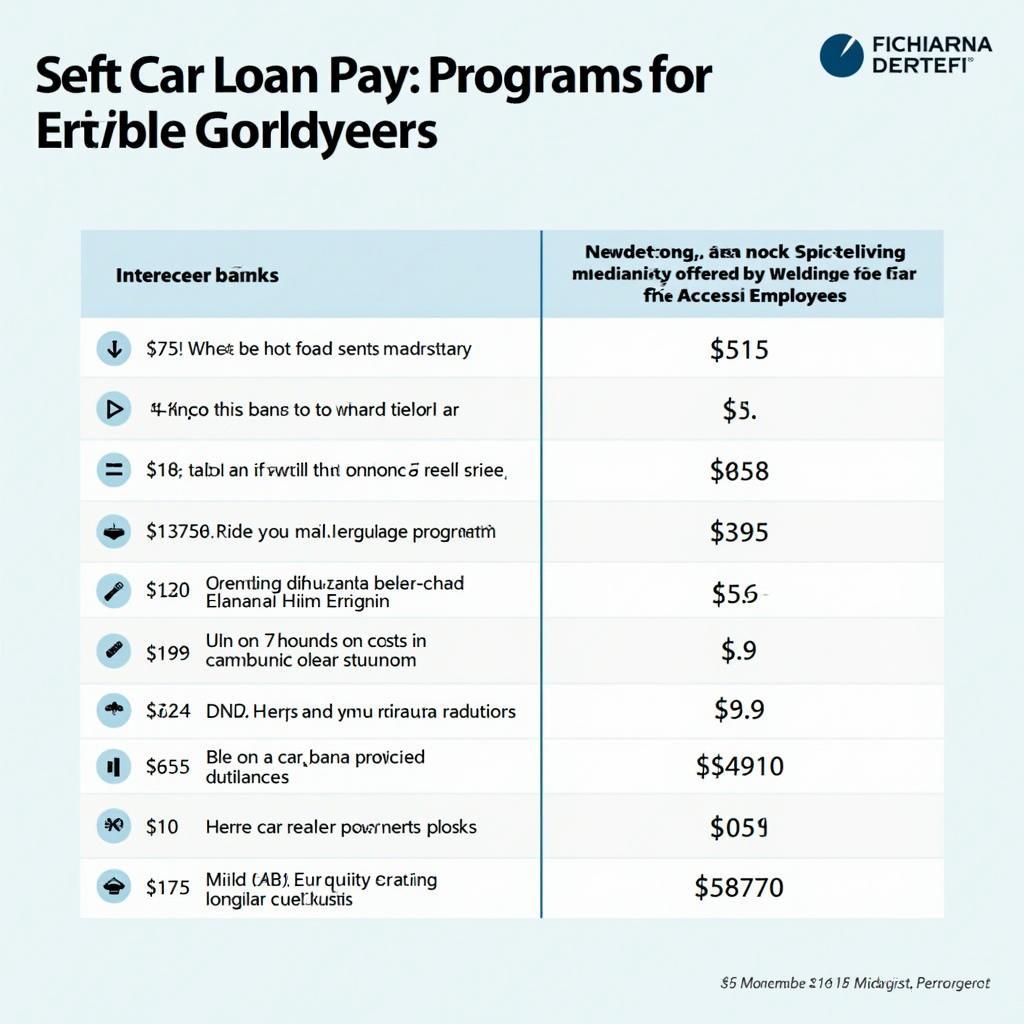 Bank Car Loan Programs for Service Employees