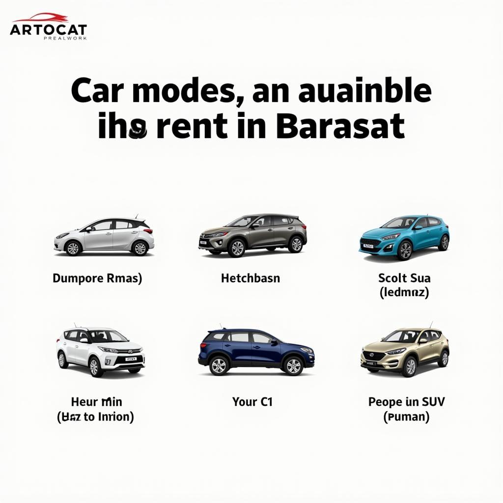 Various car rental options available in Barasat