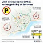 Understanding Barcelona's Driving Regulations: Parking Zones, Speed Limits, and Congestion Charges