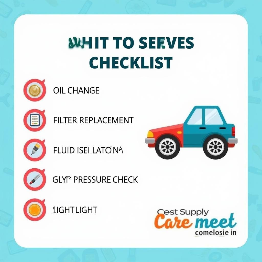 Basic Car Service Checklist