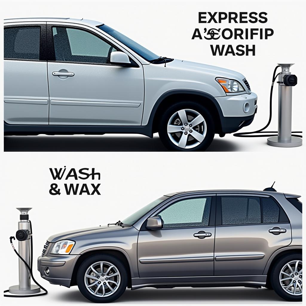 Basic Car Wash Services: Exterior Wash and Wax