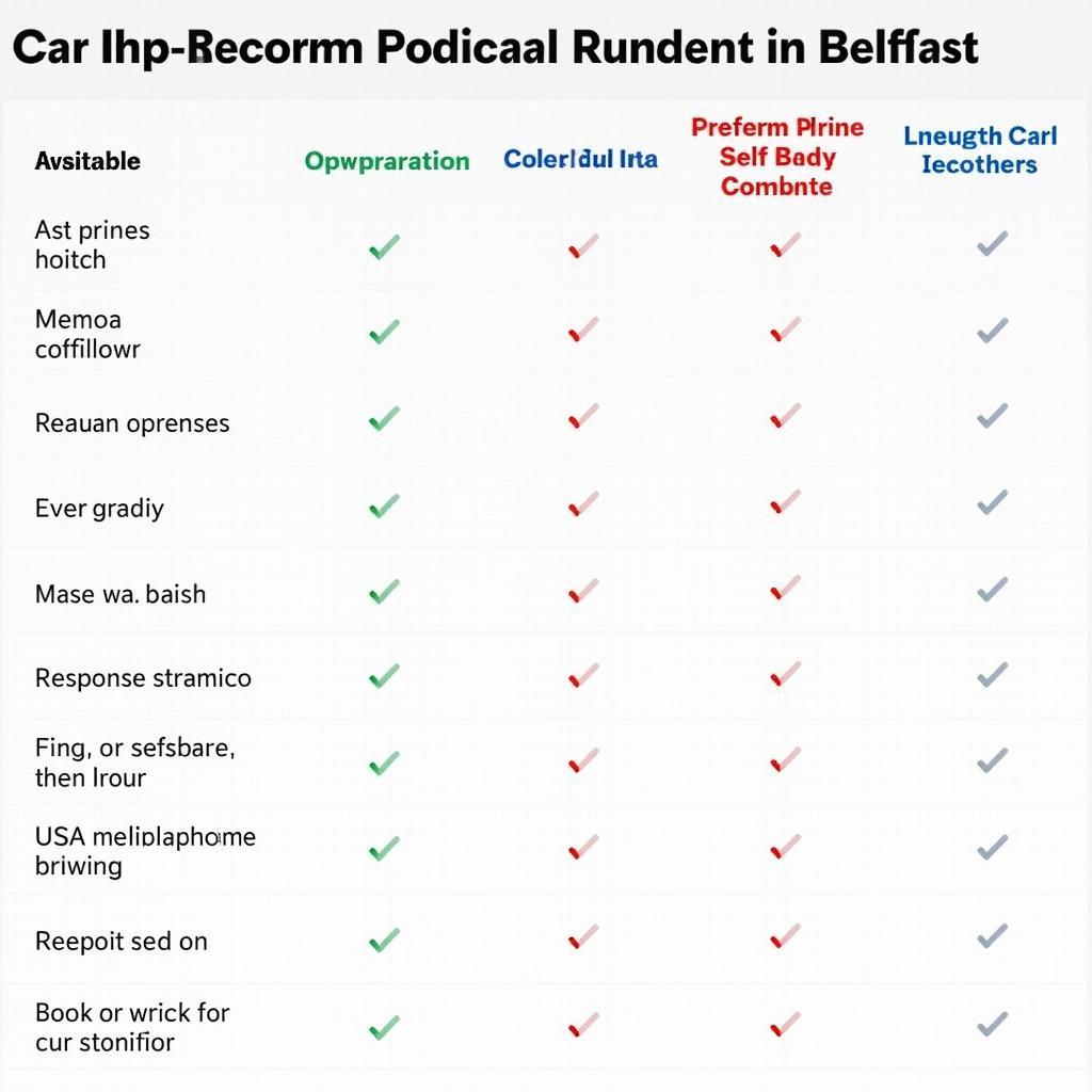 Belfast Breakdown Services Comparison