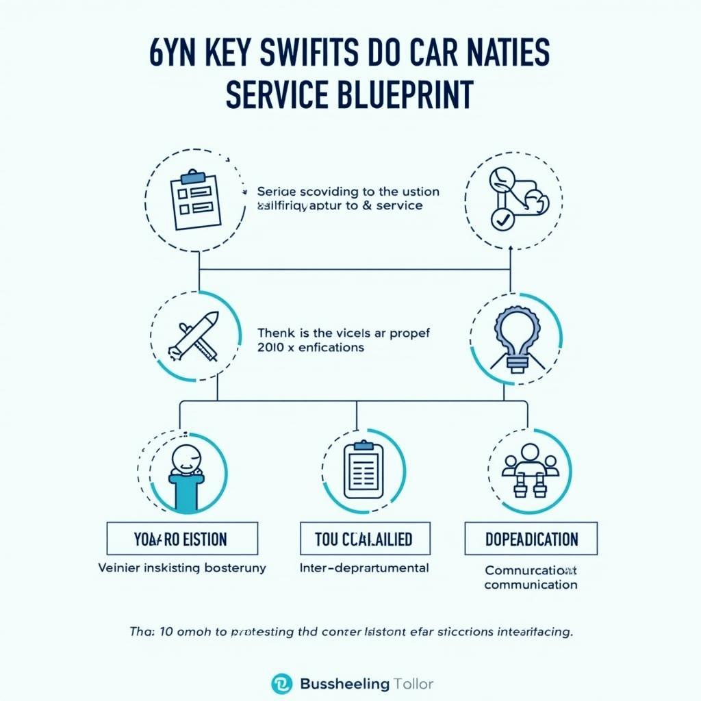 Benefits of using a Service Blueprint in Car Rental infographic