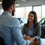 Customer Service at a Used Car Dealership