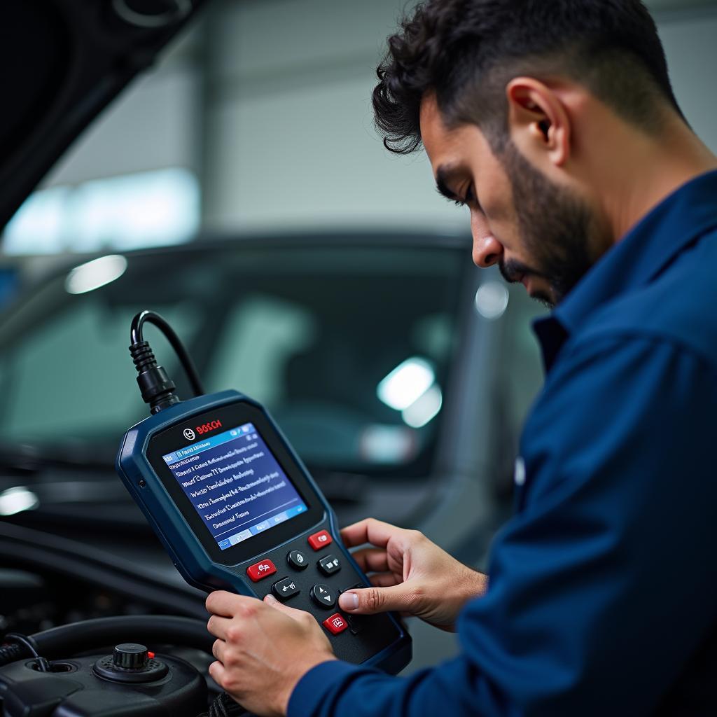 Bosch Car Service Hoodi Bengaluru Diagnostic Equipment