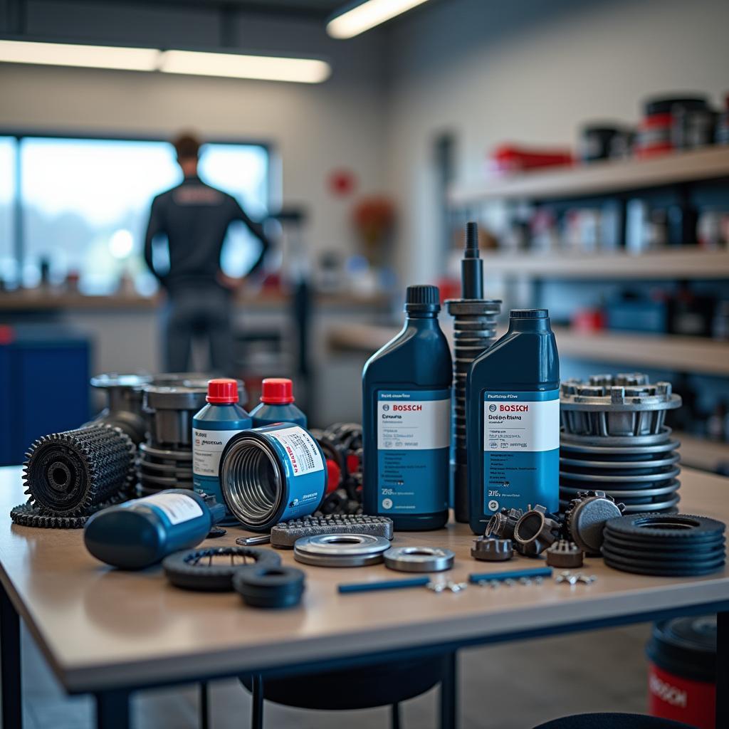 Genuine Bosch Parts at a Lahti Service Center