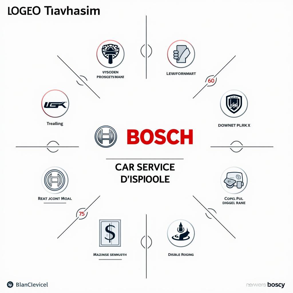 Decoding the Elements of the Bosch Car Service Logo