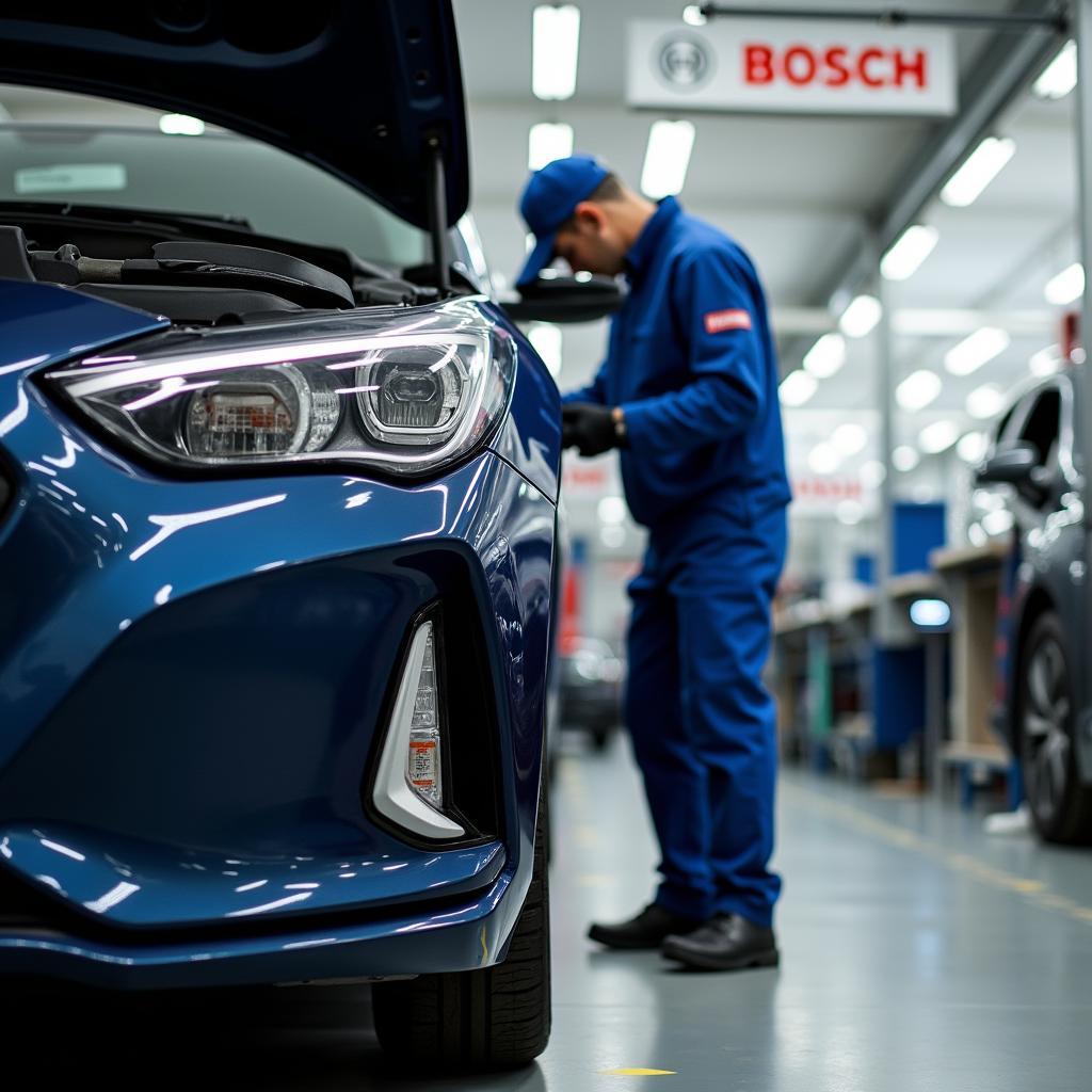 Bosch Car Service Routine Maintenance Check