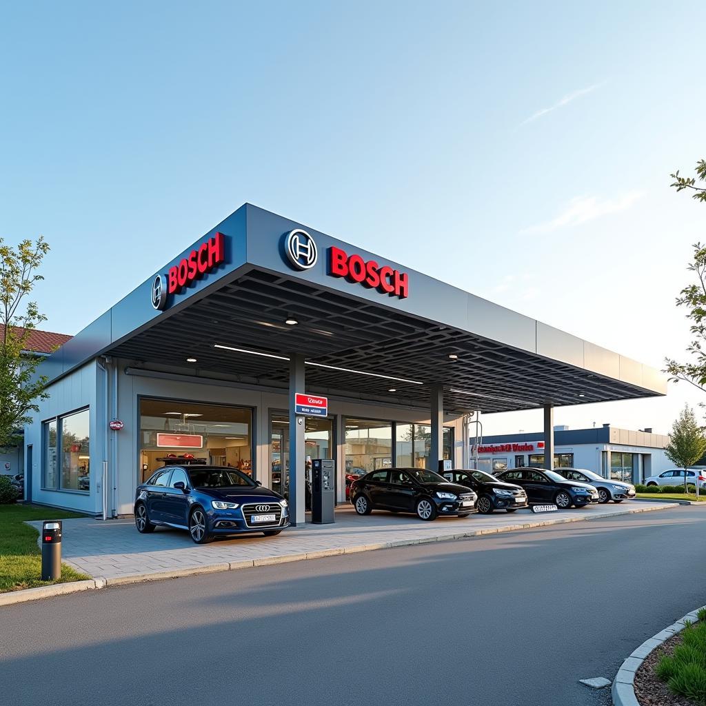 Bosch Car Service Station Exterior