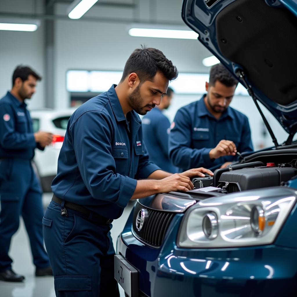 Bosch Car Service Technicians in Thiruvananthapuram Kerala