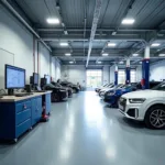 Modern Bosch Car Service Workshop in Luxembourg