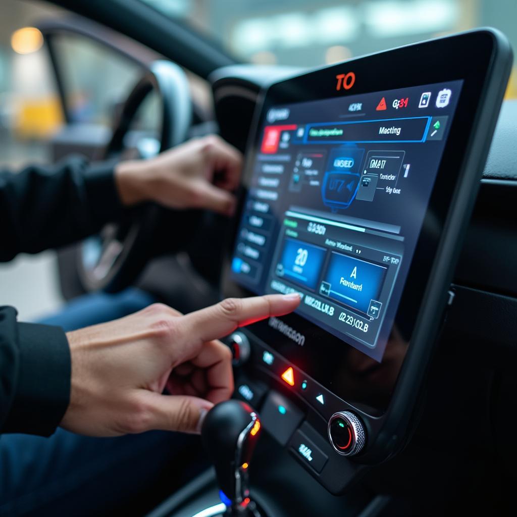 Modern Bosch Diagnostic Equipment Used in a Delhi Service Centre