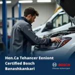 Bosch Trained Technician Working on Car in Banashankari