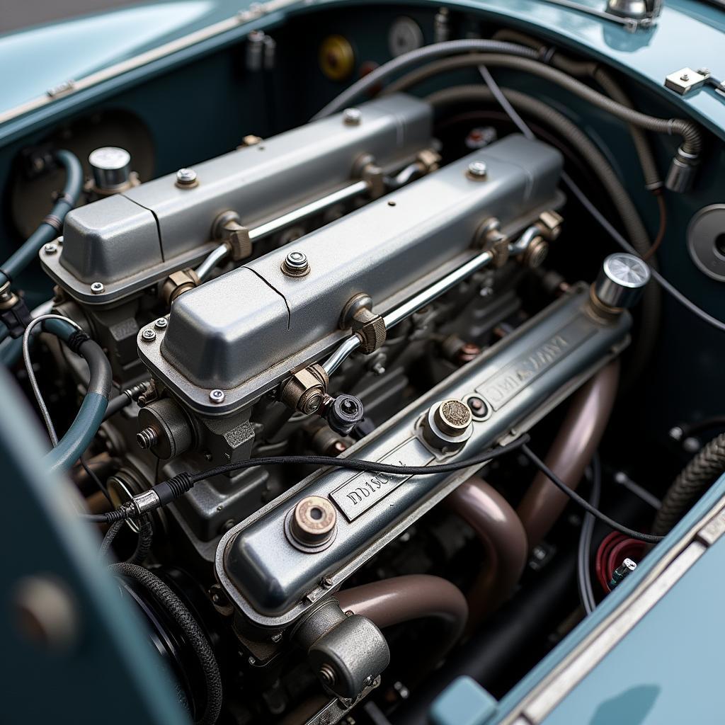 Bristol Cars Engine Craftsmanship