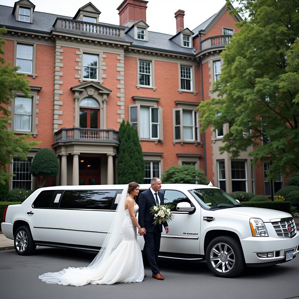 Bronx Luxury Car Service Wedding Arrival