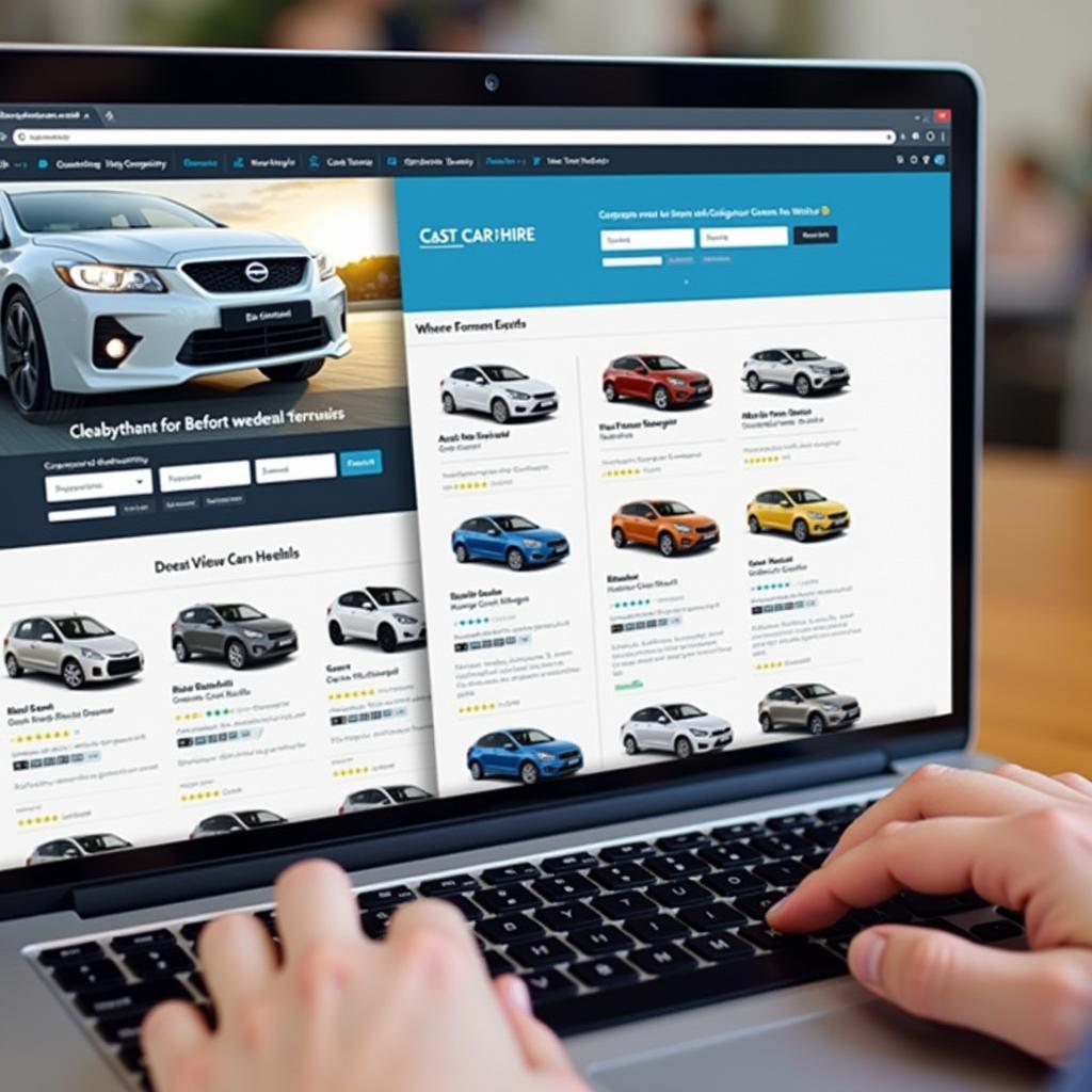 Comparing Car Hire Deals on UK Websites