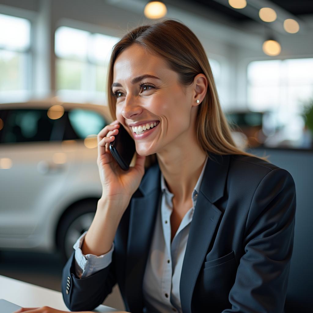 Building Rapport through Telecalling in the Used Car Business