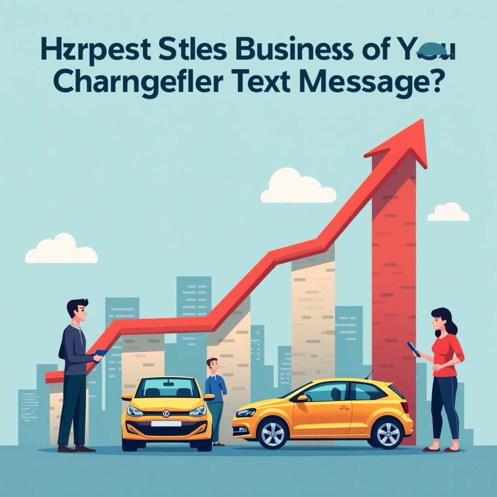 Business Text Messaging Sales Increase