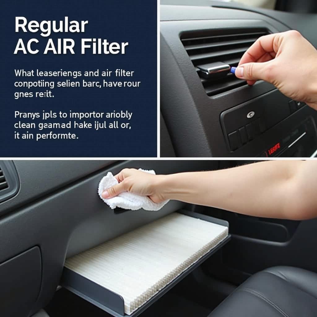 Cleaning the Car AC Air Filter in Chrompet for Better Maintenance