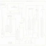 Car AC System Block Diagram with Labeled Components