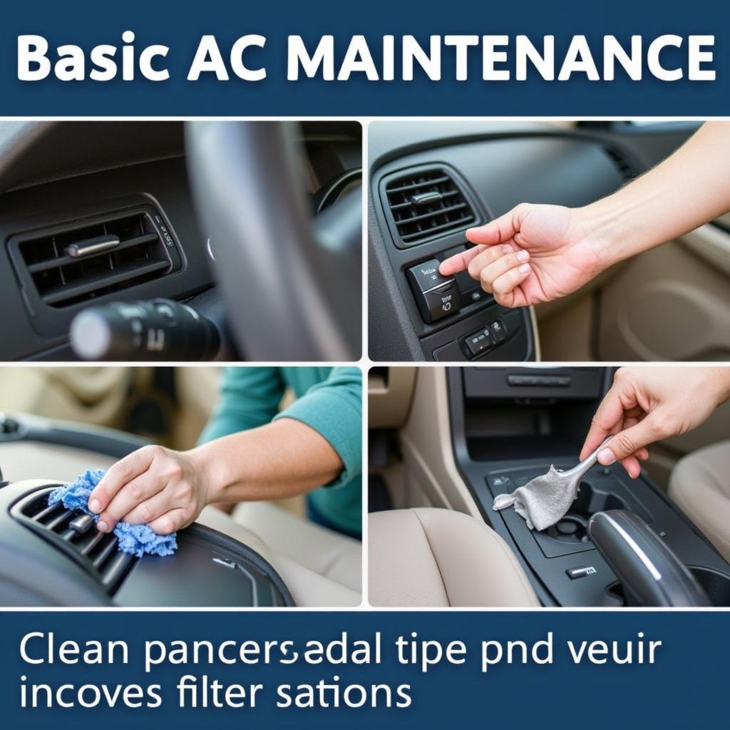 Regular Car AC System Maintenance