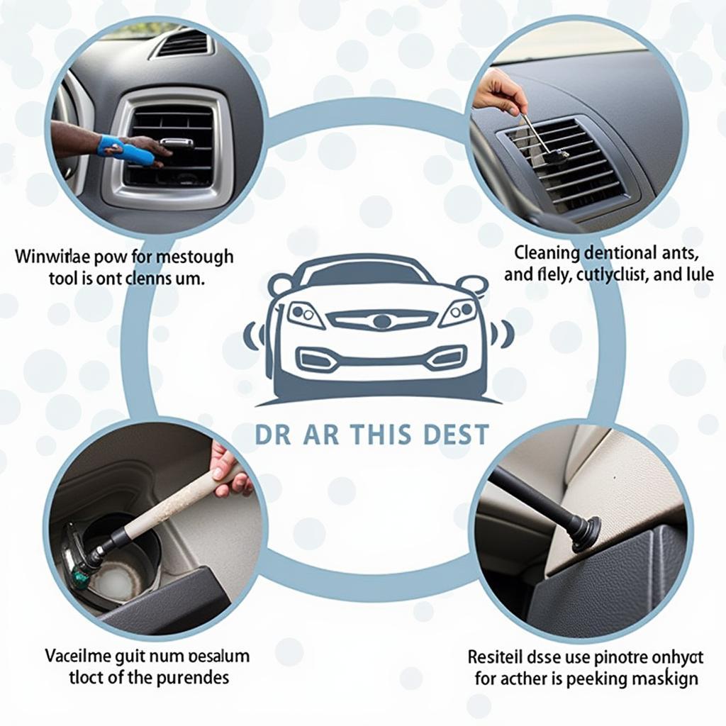 Car Air Duct Cleaning Process