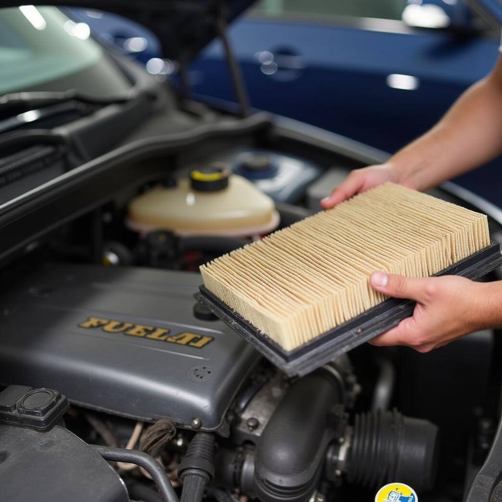 Car Air Filter Replacement Improves Mileage