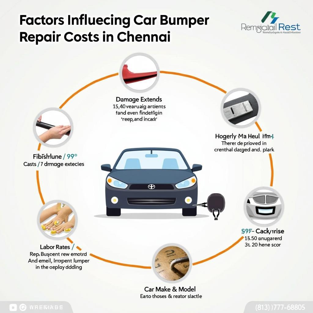 Factors Affecting Car Bumper Repair Cost in Chennai