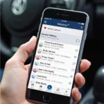 Accessing Car Service History on Smartphone