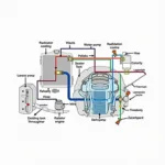 Car Coolant System Diagram