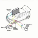 Car Cooling System Components Diagram